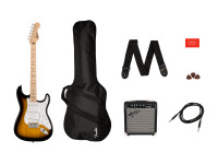 Fender Squier Sonic Stratocaster Pack 2-Color Sunburst Fender Squier Sonic Stratocaster Pack 2-Color Sunburst